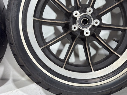 1995 Harley Road King Touring FLHR OEM Front & Rear Wheel Rim Tire