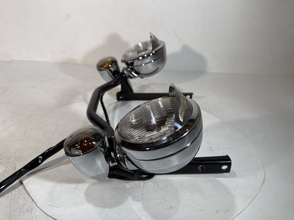 1986 - 1998 Harley-Davidson Softail Heritage Classic Front Turn Signal Indicators Aux Light Bar 57852-02A