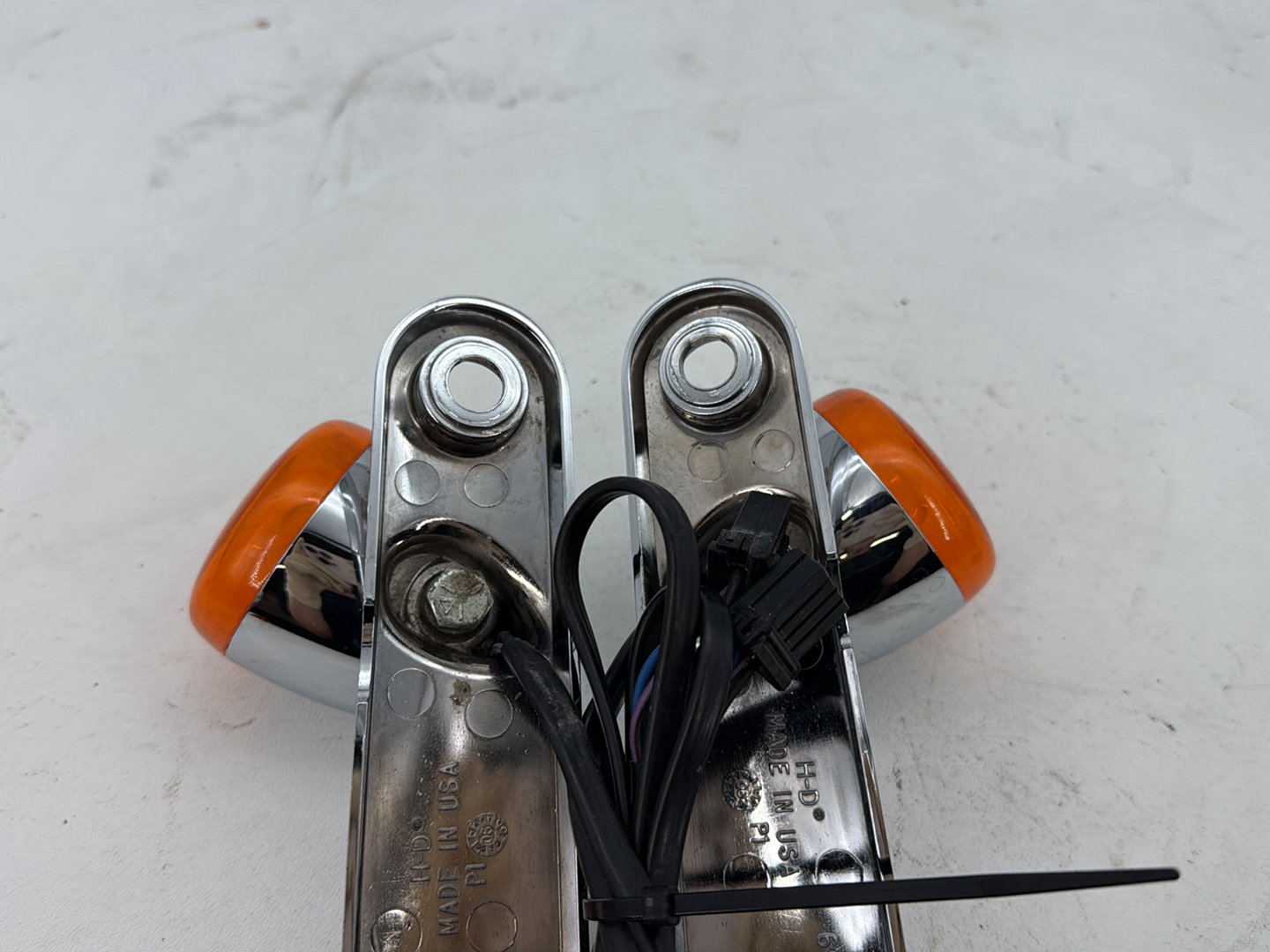 2007 Harley Street Glide Touring FLHX OEM Front Left Right Turn Signal Indicators
