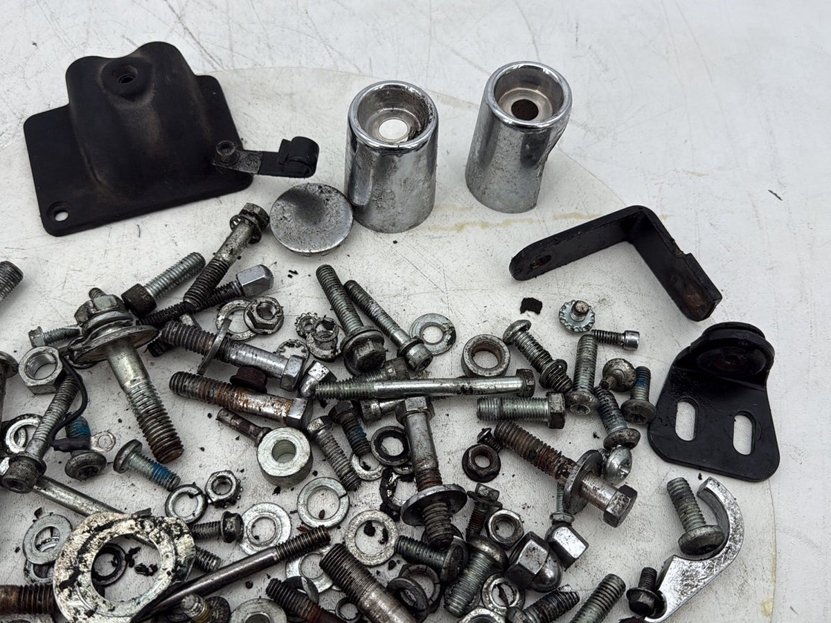 2003 Harley Dyna Wide Glide FXDWG OEM Hardware Bolts Nuts & Brackets