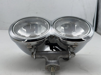 2008 Harley Dyna Fat Bob FXDF OEM Headlight Headlamp Head Light Halogen DUAL