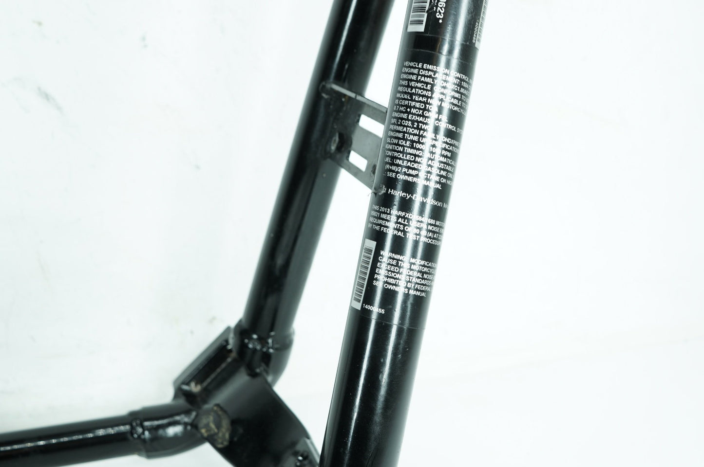 2007 - 2017 Harley-Davidson Dyna Super Glide Custom Body Main Frame Chassis CLN CLR 47745-06B