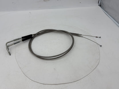 1999 - 2006 Harley-Davidson Touring Electra Glide Idle Throttle Wire Cables Line 	56358-02
