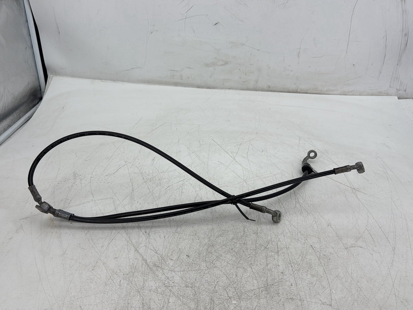 2010 Harley Dyna Fat Bob FXDF OEM Front Brake Hose Line Pipe