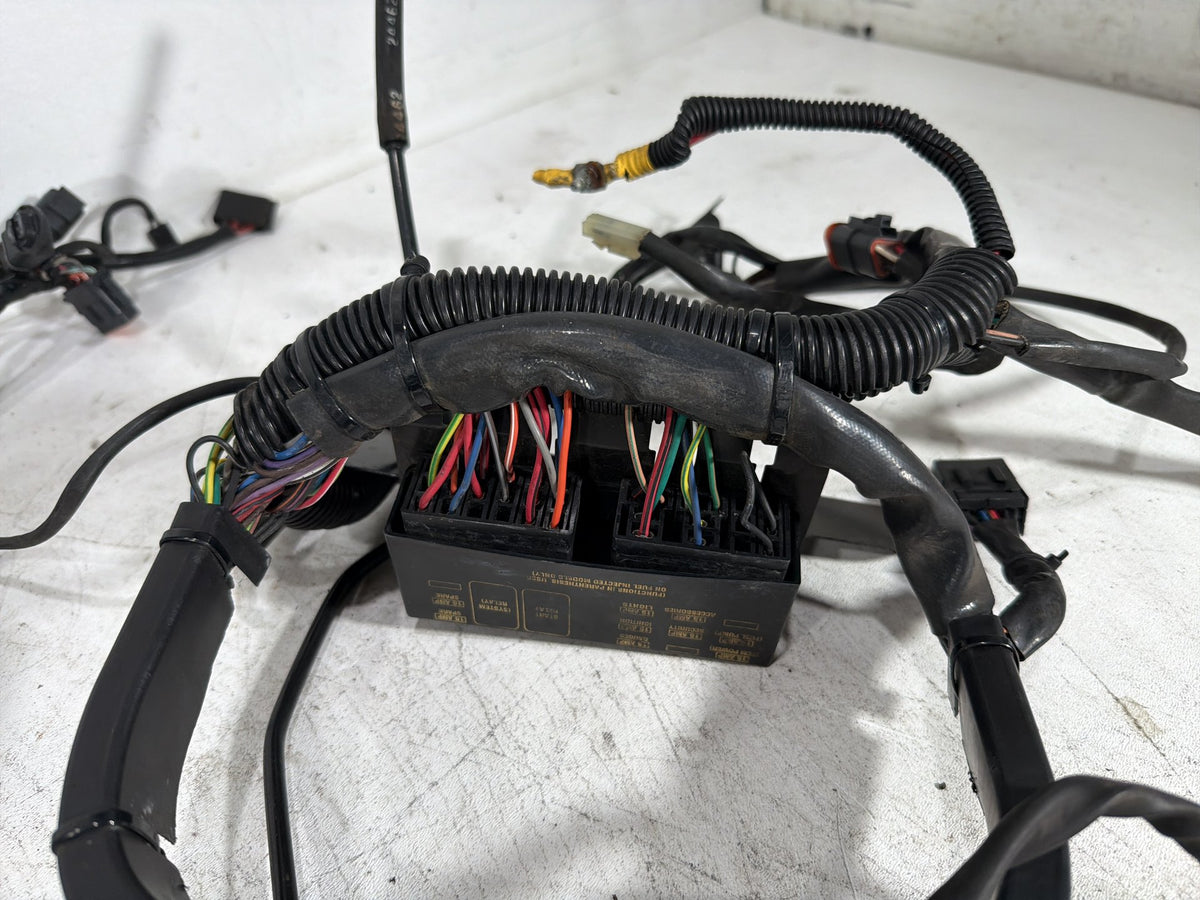 2001 Harley Fat Boy Softail FLSTFI OEM Main Wire Wiring Harness Loom CARB