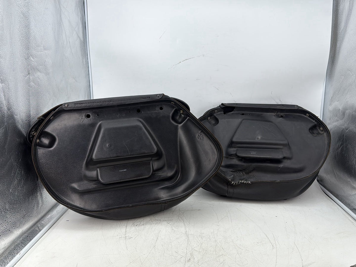 1997 Harley Softail Heritage Classic Rear Left Right Saddlebags Luggage Leather
