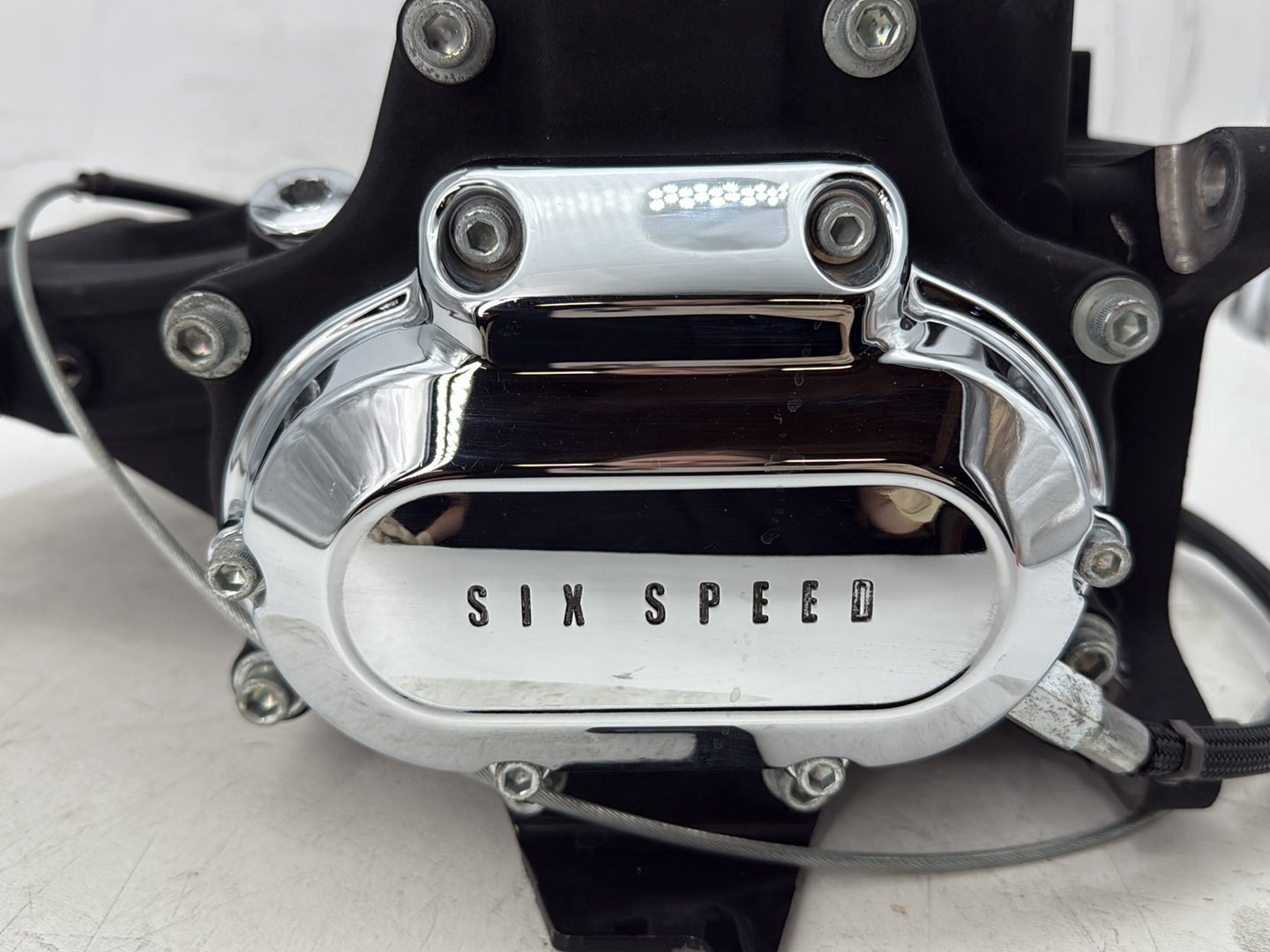 2008 Harley Softail Deluxe FLSTN OEM 6 Speed Transmission Gearbox 37K