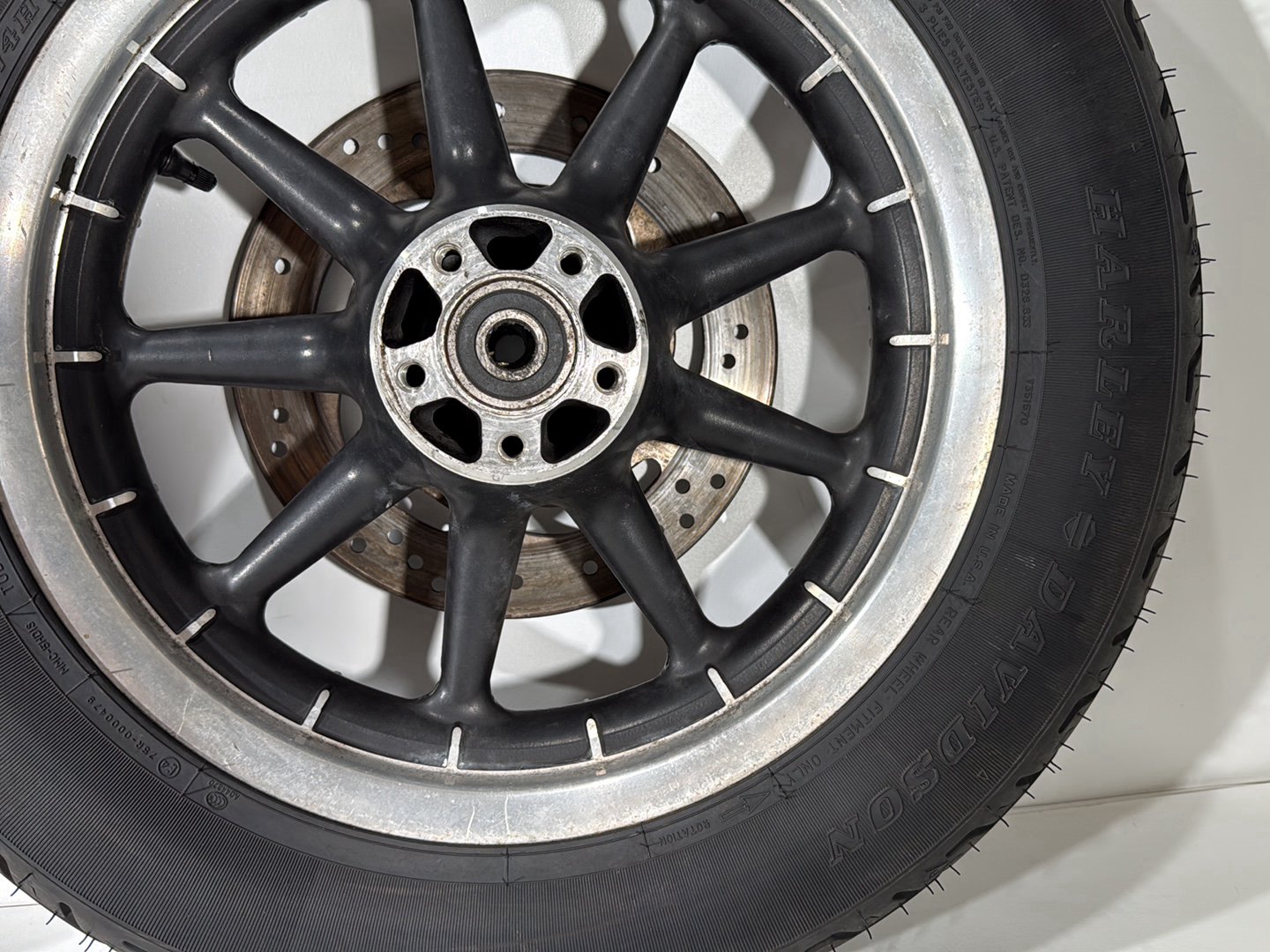 1999 - 2006 Harley-Davidson Touring Electra Glide Classic Front & Rear Wheel Rim Tire 43402-00B