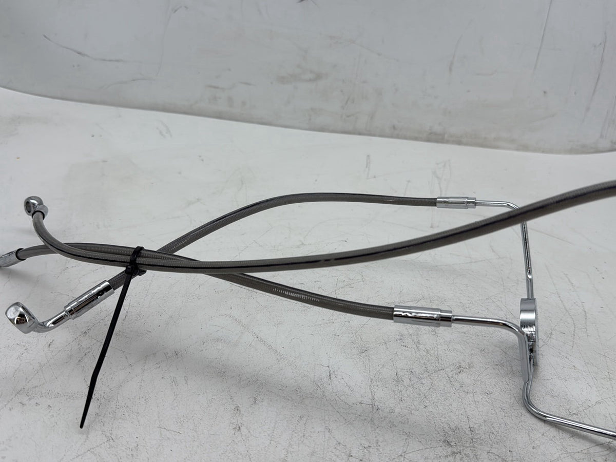2007 Harley Road King Touring FLHR OEM Front Brake Hose Line Pipe