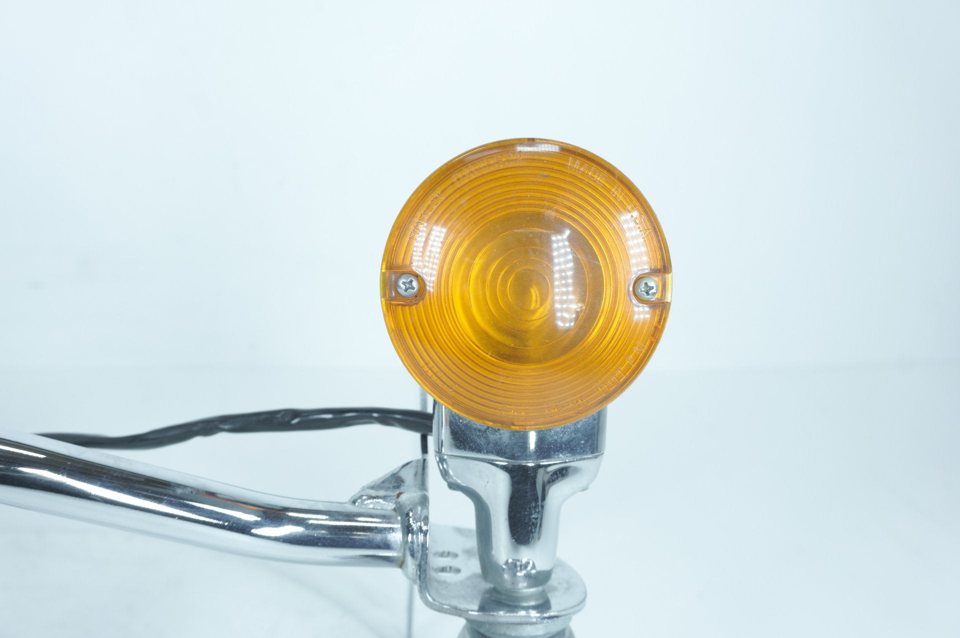 2007 - 2012 Harley-Davidson Touring Electra Glide Classic Front Turn Signal Indicators Aux Light Bar  	68712-94A