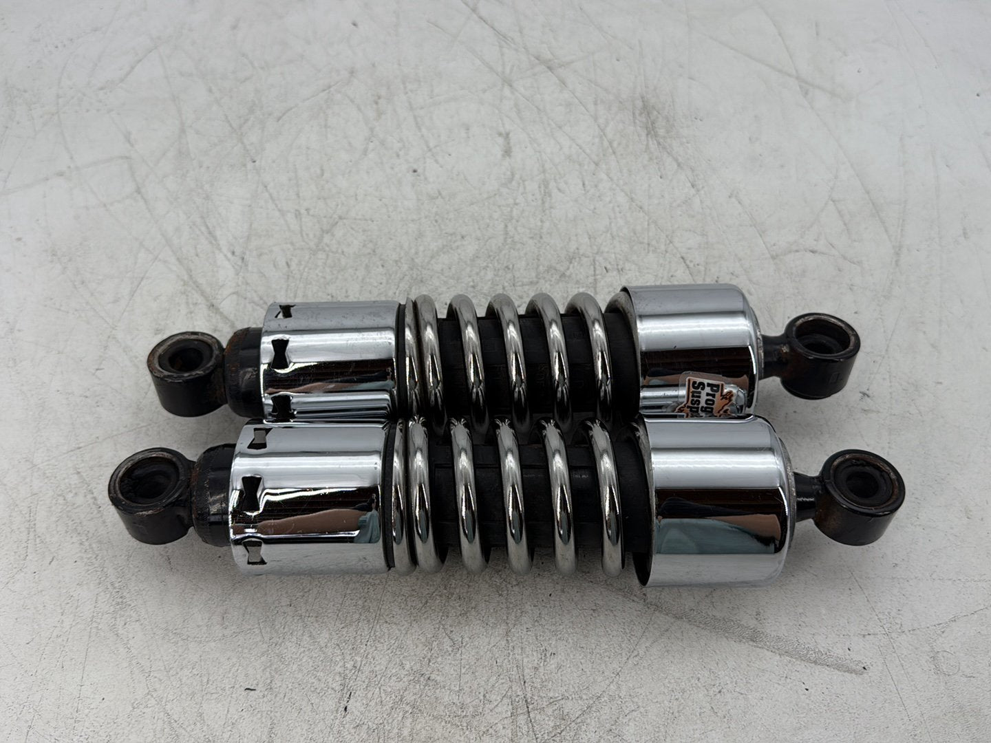 1997 Harley Sportster 1200 Custom XL1200C OEM Rear Left Right Shock Absorbers 12"
