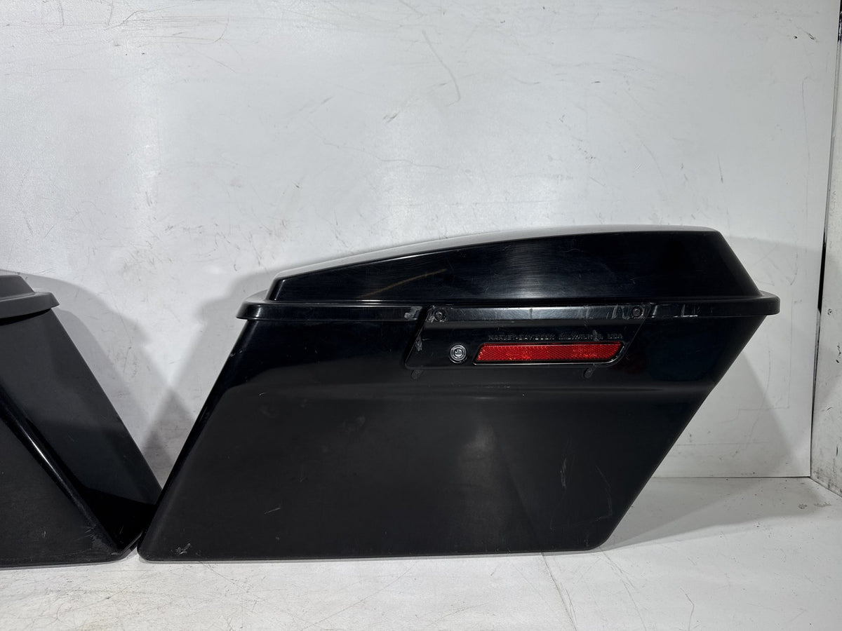 2013 Harley Street Glide Touring FLHX OEM Left Right Saddlebags Luggage NOKey