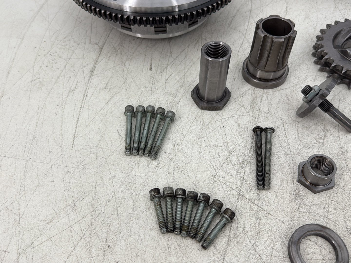 2000 Harley Softail FLSTC Heritage Classic OEM Clutch Basket Chain Tensioner Kit