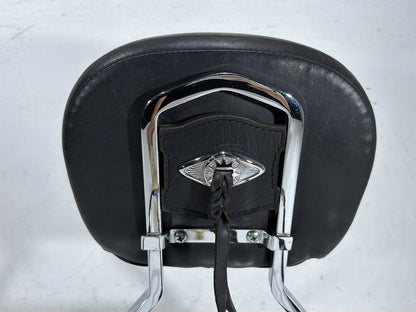 2011 Harley Heritage Softail Classic OEM Rear Sissy Bar w/ Backrest Cushion Pad