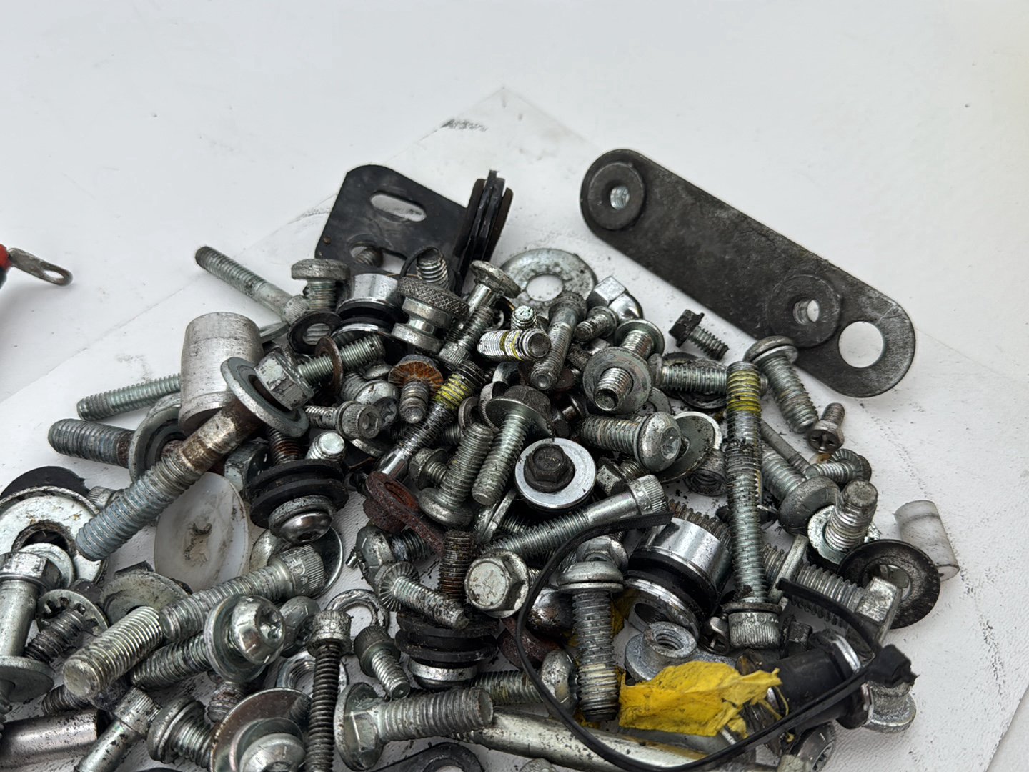 2008 Harley Softail Deluxe FLSTN OEM Hardware Bolts Nuts & Brackets