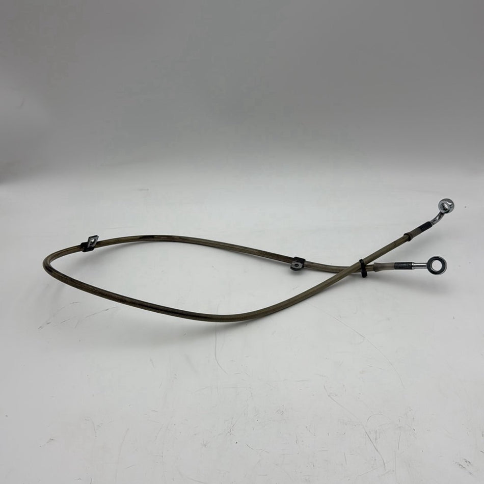 2001 Harley Softail FXSTB Night Train OEM Front Brake Hose Line Pipe