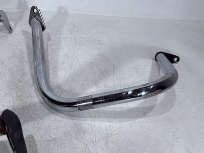 06 Harley Touring FLHRI Road King OEM Rear Left Right Saddlebag Guard Rails Bar