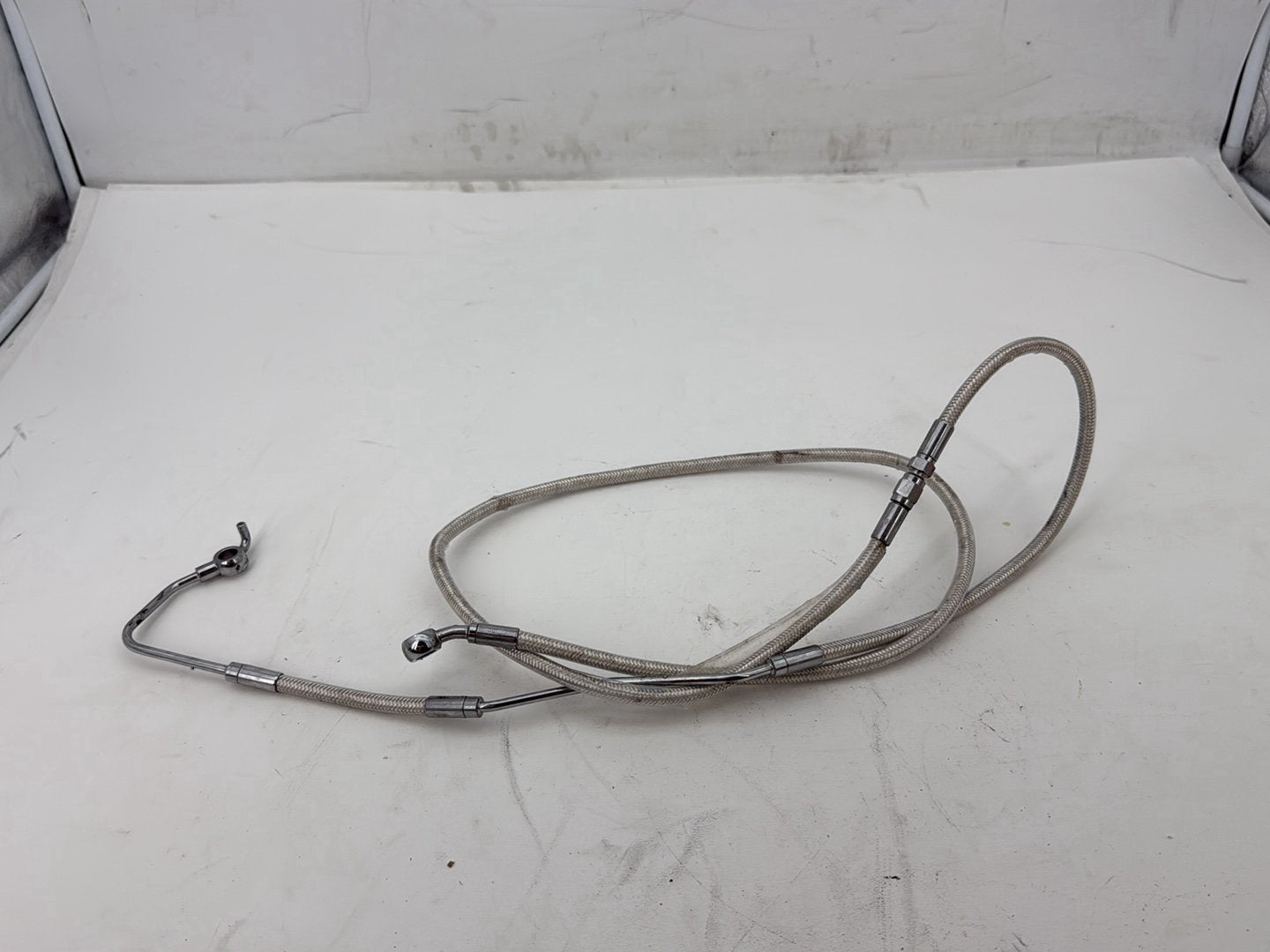2011 Harley Road King Touring FLHRC Classic OEM Front Brake Hose Line Pipe ABS