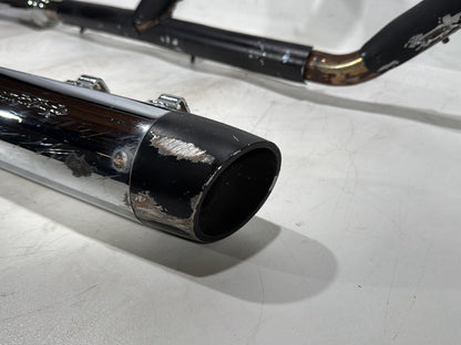 2004 Harley Road King Touring Custom FLHRSI OEM Exhaust Header Muffler Pipes Screamin Eagle