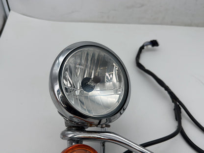 2008 Harley Softail Deluxe FLSTN OEM Front Turn Signal Indicators Aux Light Bar