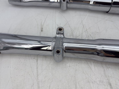 2006 Harley Softail FLSTCI Heritage Classic OEM Front Triple Tree Set & LH RH Fork Legs Sliders