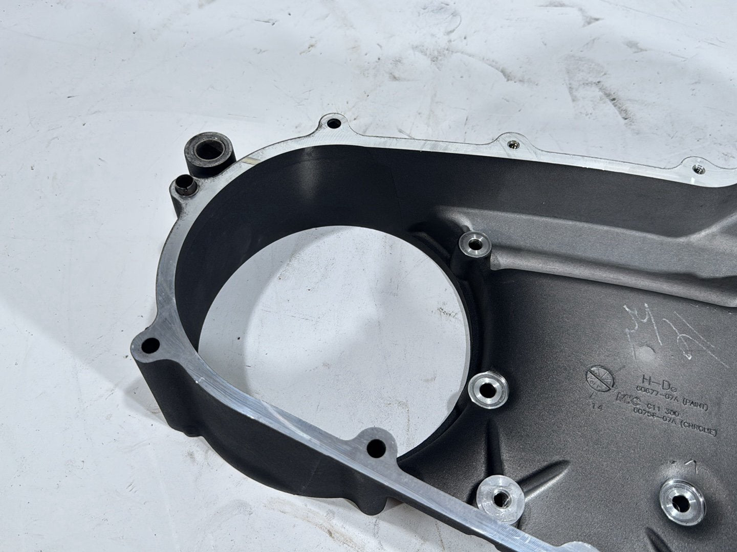 2015 Harley Electra Glide Touring Ultra Low OEM Inner Primary Clutch Cover