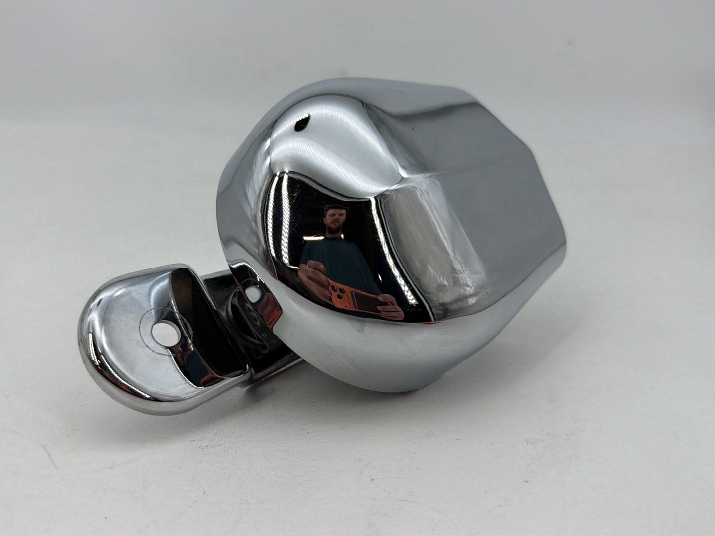 1999 - 2006 Harley-Davidson Touring Road King Horn Signal Klaxon Chrome Cover  	69012-93A