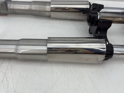 05 Harley Heritage Softail Classic Front Triple Tree Set LH RH Fork Legs Sliders