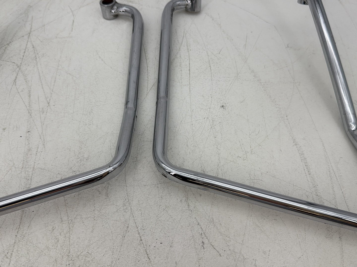 2013 Harley Forty-Eight Sportster 1200X OEM Rear Left Right Saddlebag Guard Rails Bar