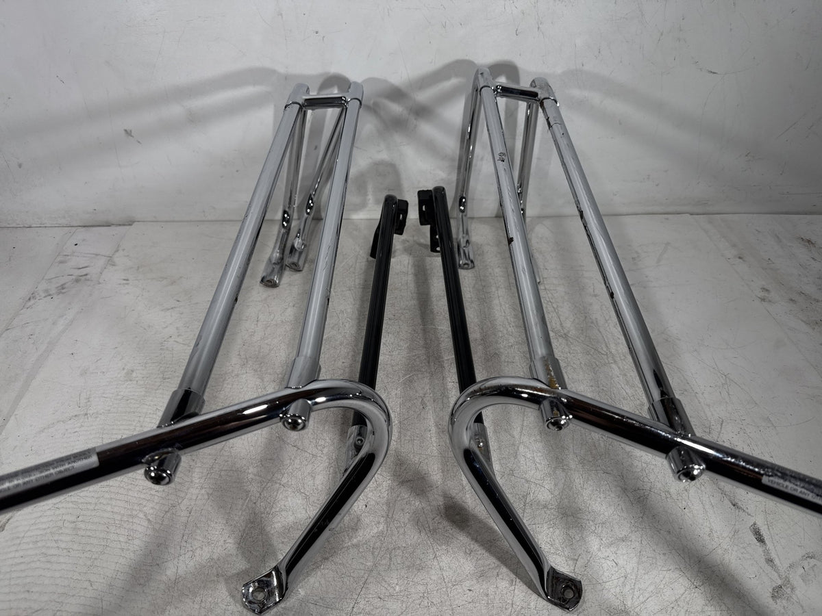 1995 Harley Electra Glide Touring FLHT Rear Left Right Saddlebag Guard Rails Bar