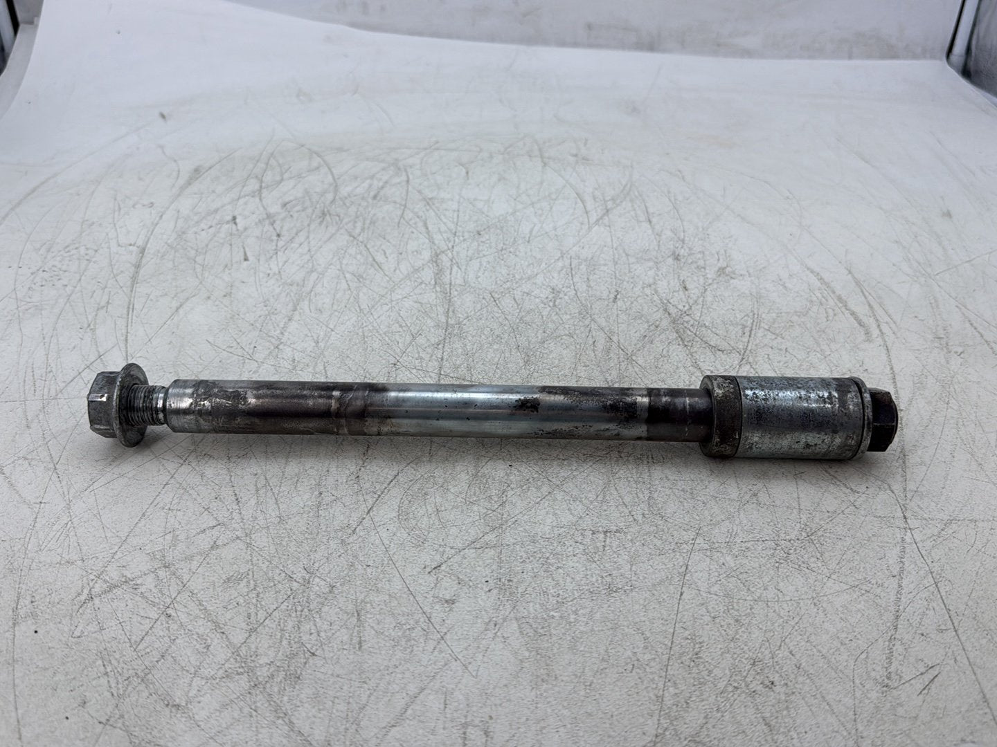 2007 Harley Dyna Street Bob FXDBI OEM Rear Wheel Axle Bolt Shaft