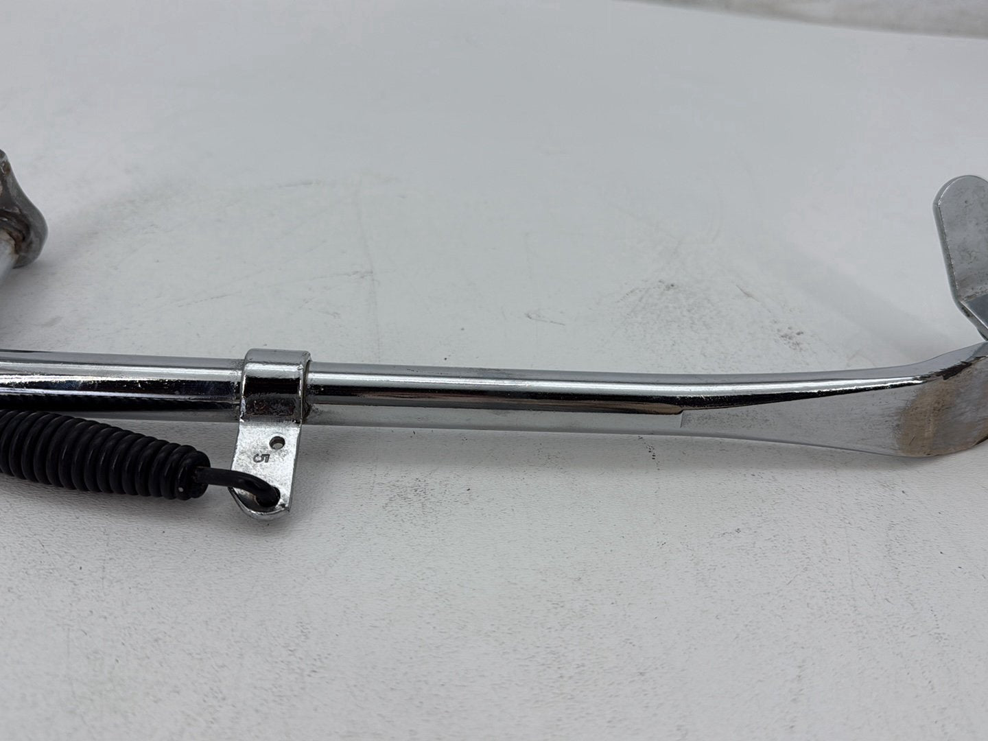 2004 Harley Softail FLSTC Heritage Classic OEM Left Side Jiffy Kick Stand & Spring