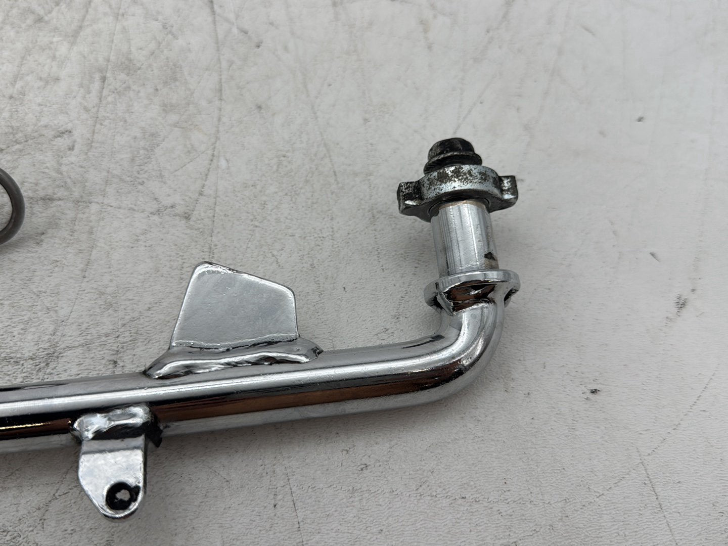2003 Harley Dyna Wide Glide FXDWG OEM Left Side Jiffy Kick Stand & Spring