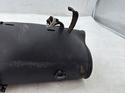 2012 Harley Dyna FXDF Fat Bob OEM Front Onboard Tool Bag Leather Storage