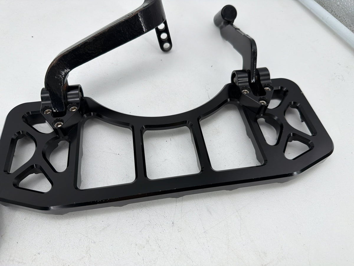 06 Harley Street Glide Touring Left Right Driver Floorboard Foot Rest CNC Billet