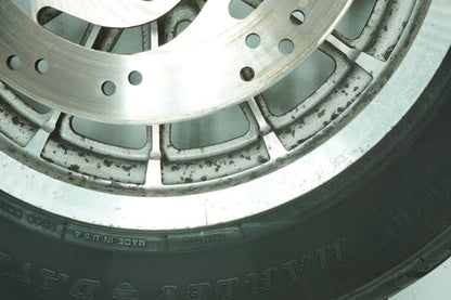 1989 - 2003 Harley-Davidson Sportster Hugger Front & Rear Wheel Rim Tire 43594-00A