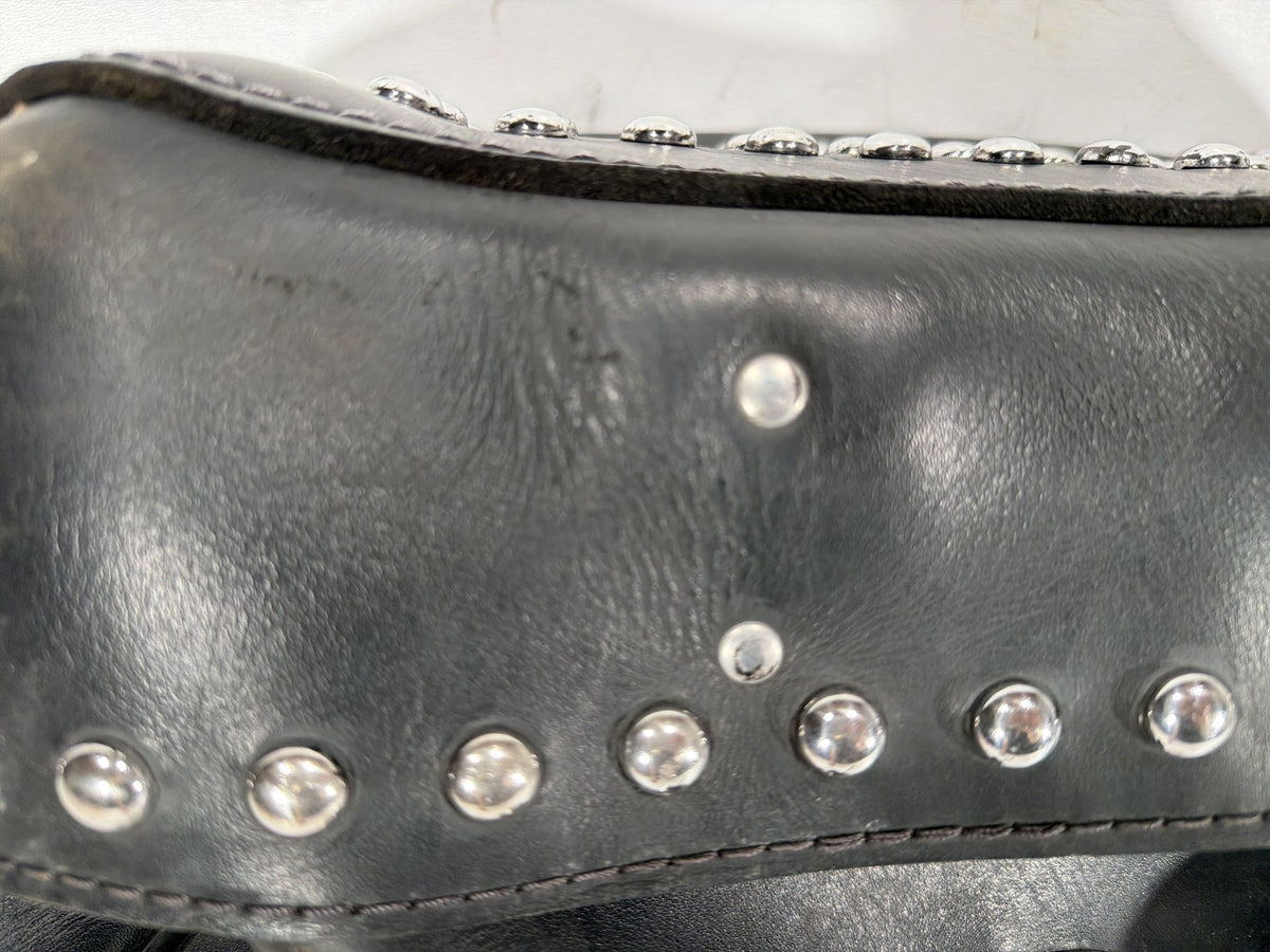 1997 Harley Heritage Softail Classic Rear Left Right Saddlebags Luggage Leather
