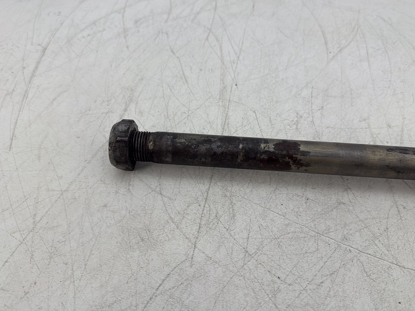 2011 Harley Softail FLSTFB Fat Boy OEM Rear Wheel Axle Bolt Shaft