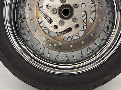 2012 Harley Dyna Super Glide Custom FXDCI OEM Rear Wheel Rim Tire Spoked