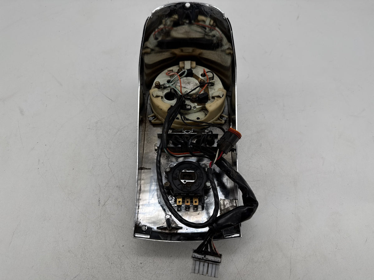 97 Harley Heritage Softail Classic Fuel Tank Dash Console Speedometer NOKey 23K