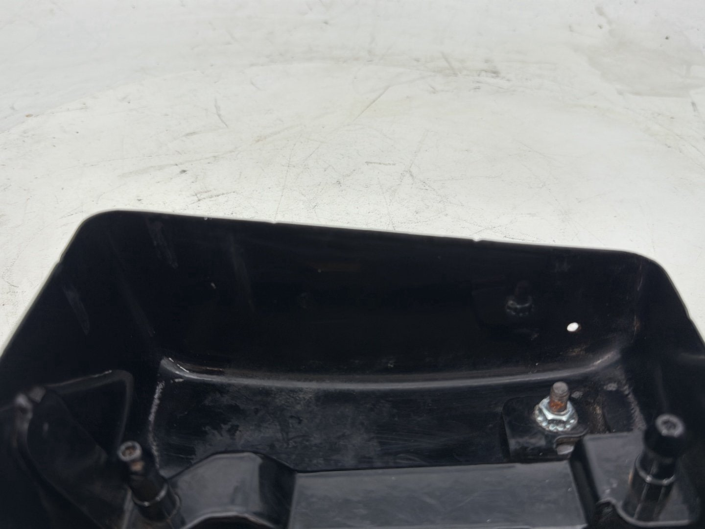 2006 Harley Dyna Super Glide Custom FXDCI OEM Electrical Side Cover Tray Panel