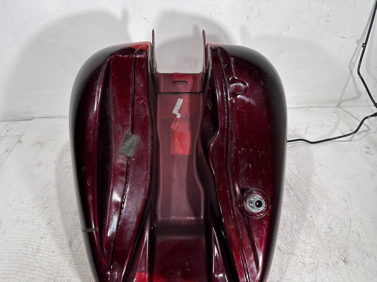 2009 Harley Electra Glide Touring CVO Fuel Gas Tank Gasoline Reservoir DENTED