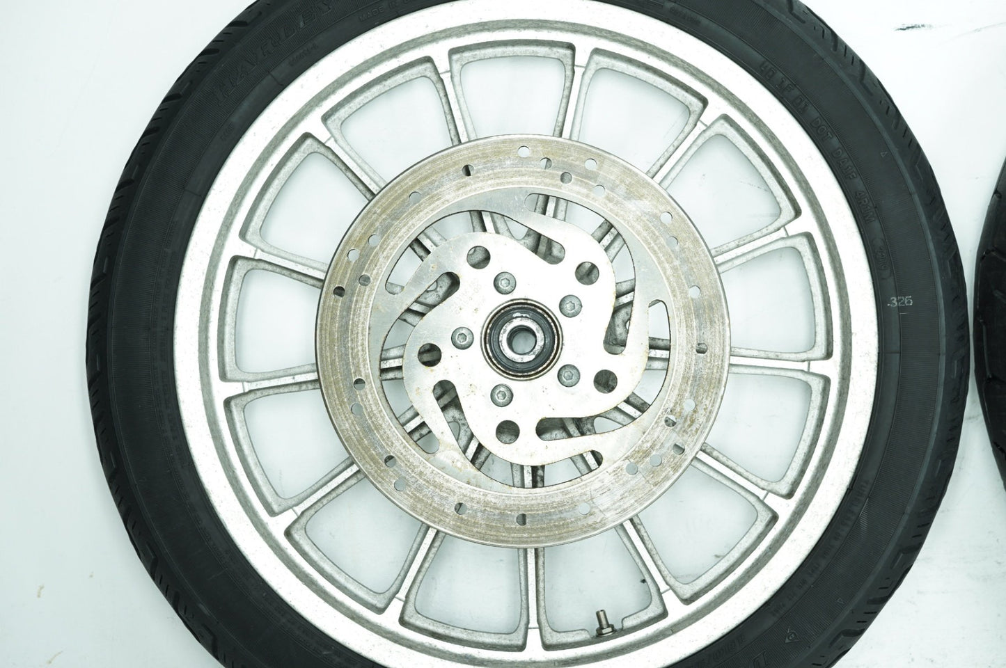 2004 - 2010 Harley-Davidson Sportster Low Front & Rear Wheel Rim Tire 43594-00A