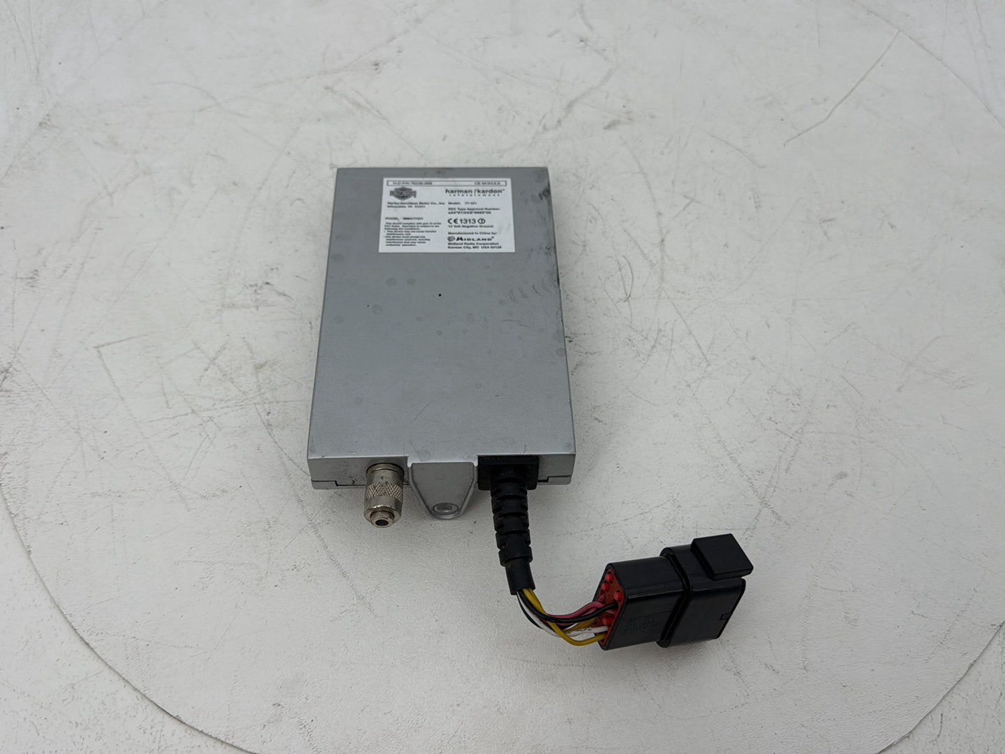 2007 - 2012 Harley-Davidson Touring Electra Glide Ultra XM Harman Kardon Radio Module 76236-06B
