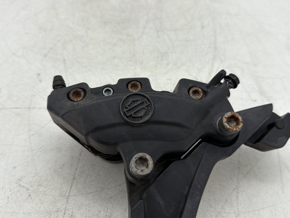 2010 Harley Electra Glide Touring Ultra OEM Rear Back Brake Caliper w/ Bracket