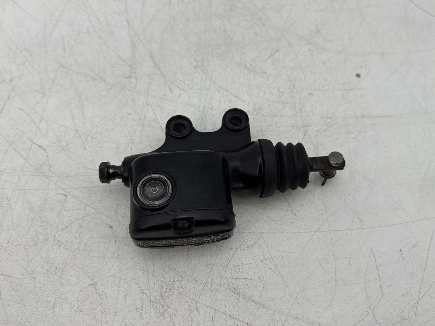 2008 Harley Electra Glide Touring Ultra FLHTCUI OEM Rear Brake Master Cylinder Reservoir
