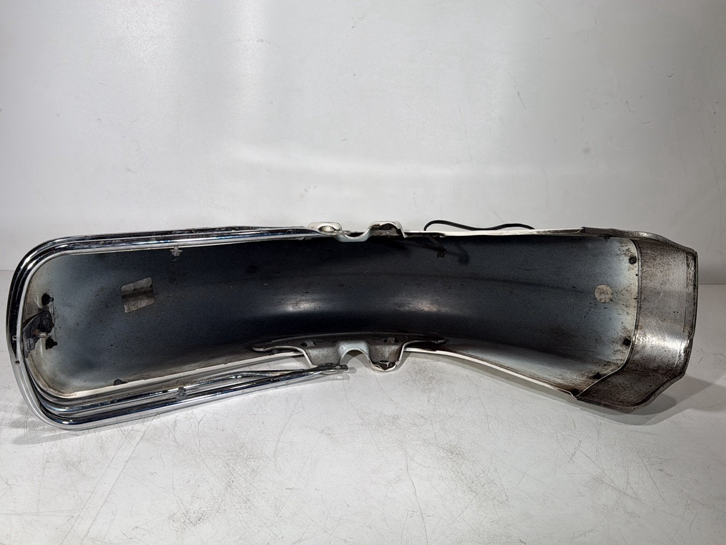 1999 - 2006 Harley-Davidson Touring Road King Police Front Wheel Fender Shell Panel w/ Front Fender Bumper Rail Cushion