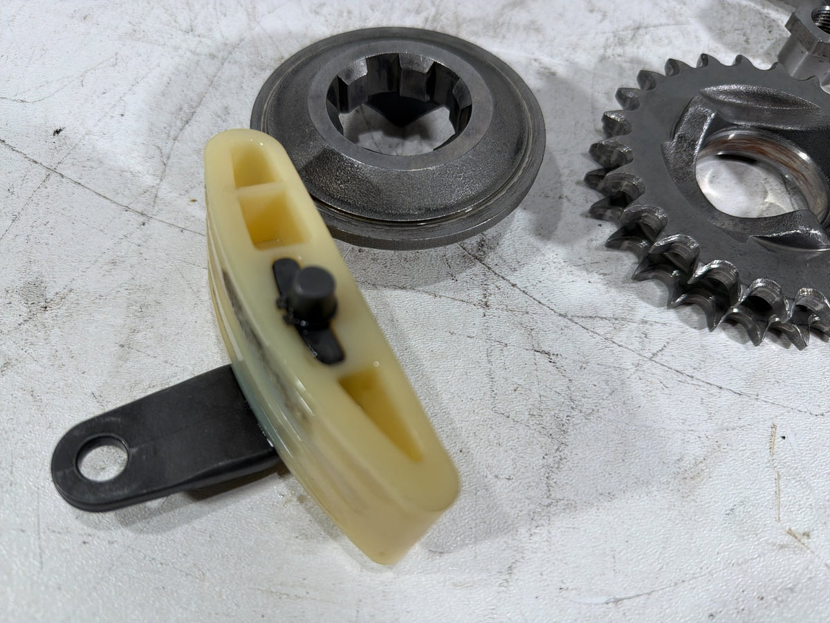2001 Harley Fat Boy Softail FLSTFI OEM Clutch Basket Chain Tensioner Kit
