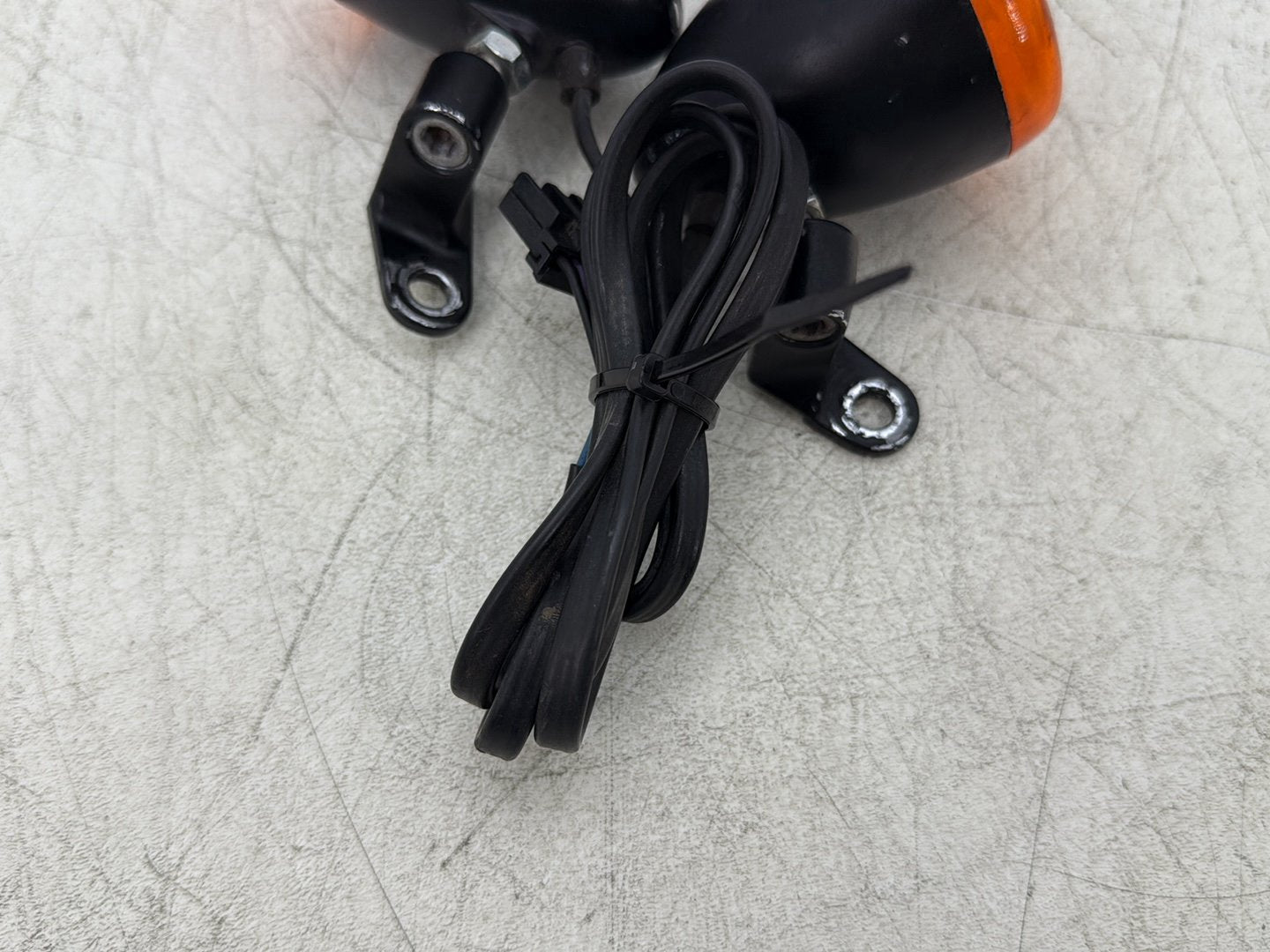 2004 Harley Road King Touring Custom FLHRSI OEM Front Left Right Turn Signal Indicators