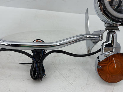 95 Harley Touring Electra Classic OEM Front Turn Signal Indicators Aux Light Bar